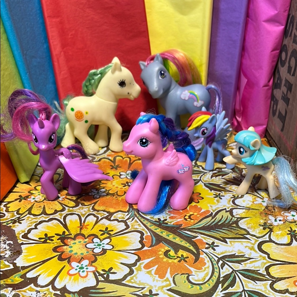 My Little Pony Colorful Figurine Set